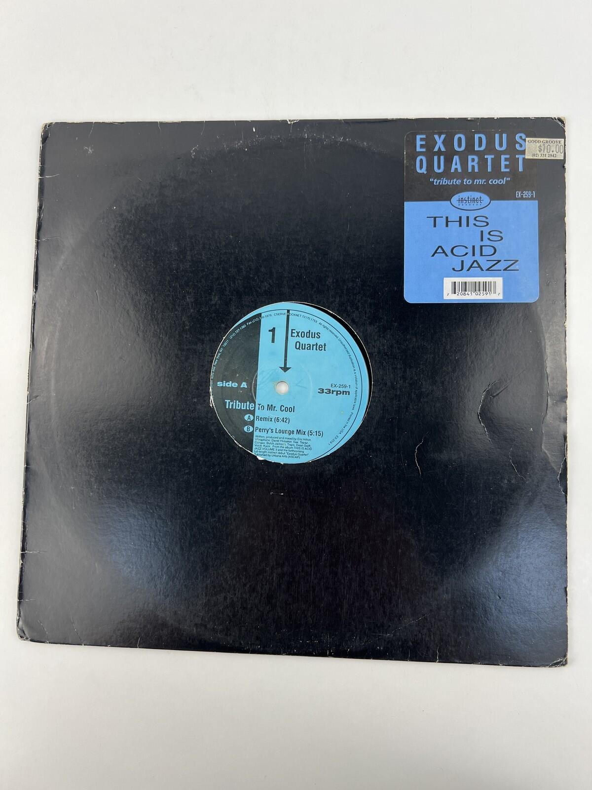 Exodus Quartet - Tribute To Mr. Cool (1993) | 12" Vinyl