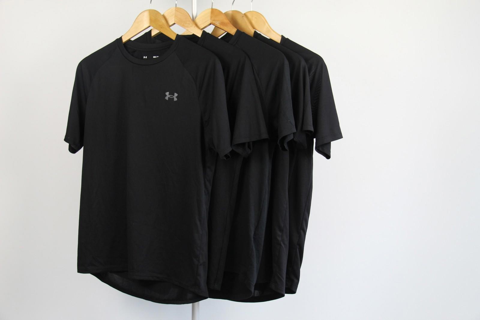 Under Armour Tech Tee Black Short Sleeve T-Shirt Small