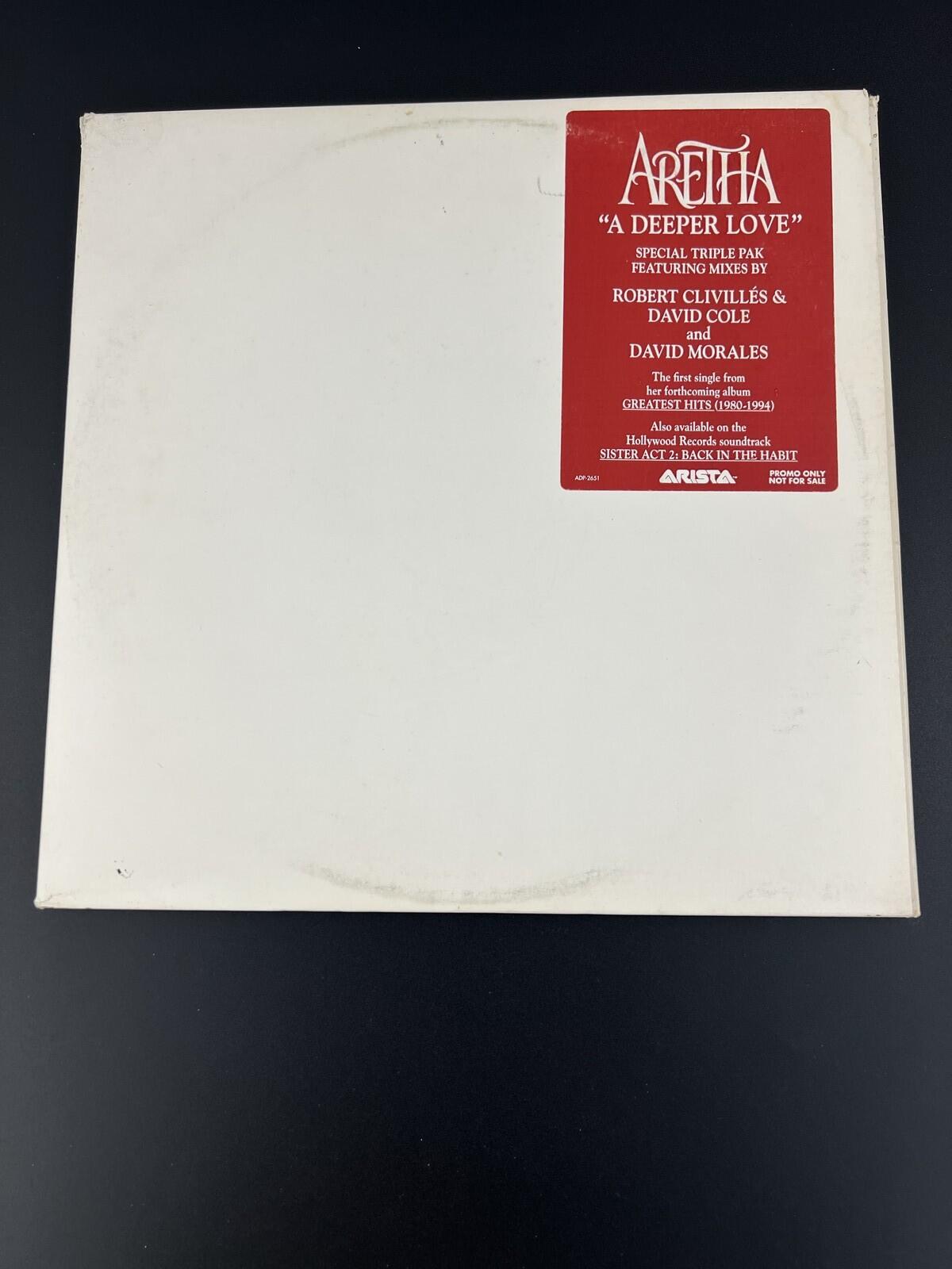 Aretha Franklin - A Deeper Love (1993) | 12" Vinyl