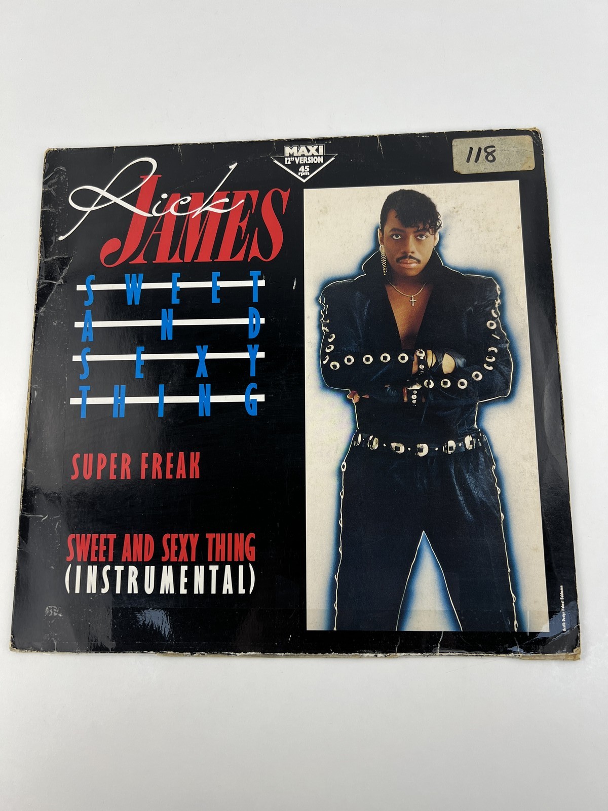 Rick James - Sweet And Sexy Thing / Super Freak (1986) | 12" Vinyl
