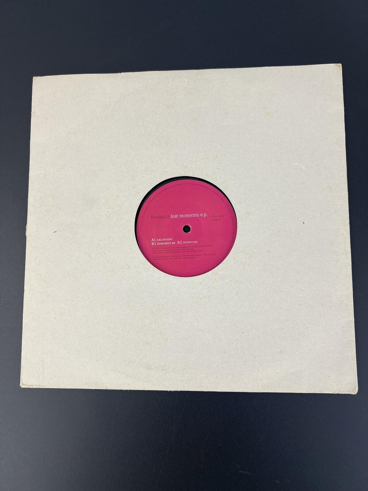 Boobjazz - Lost Moments E.P. | 12" Vinyl