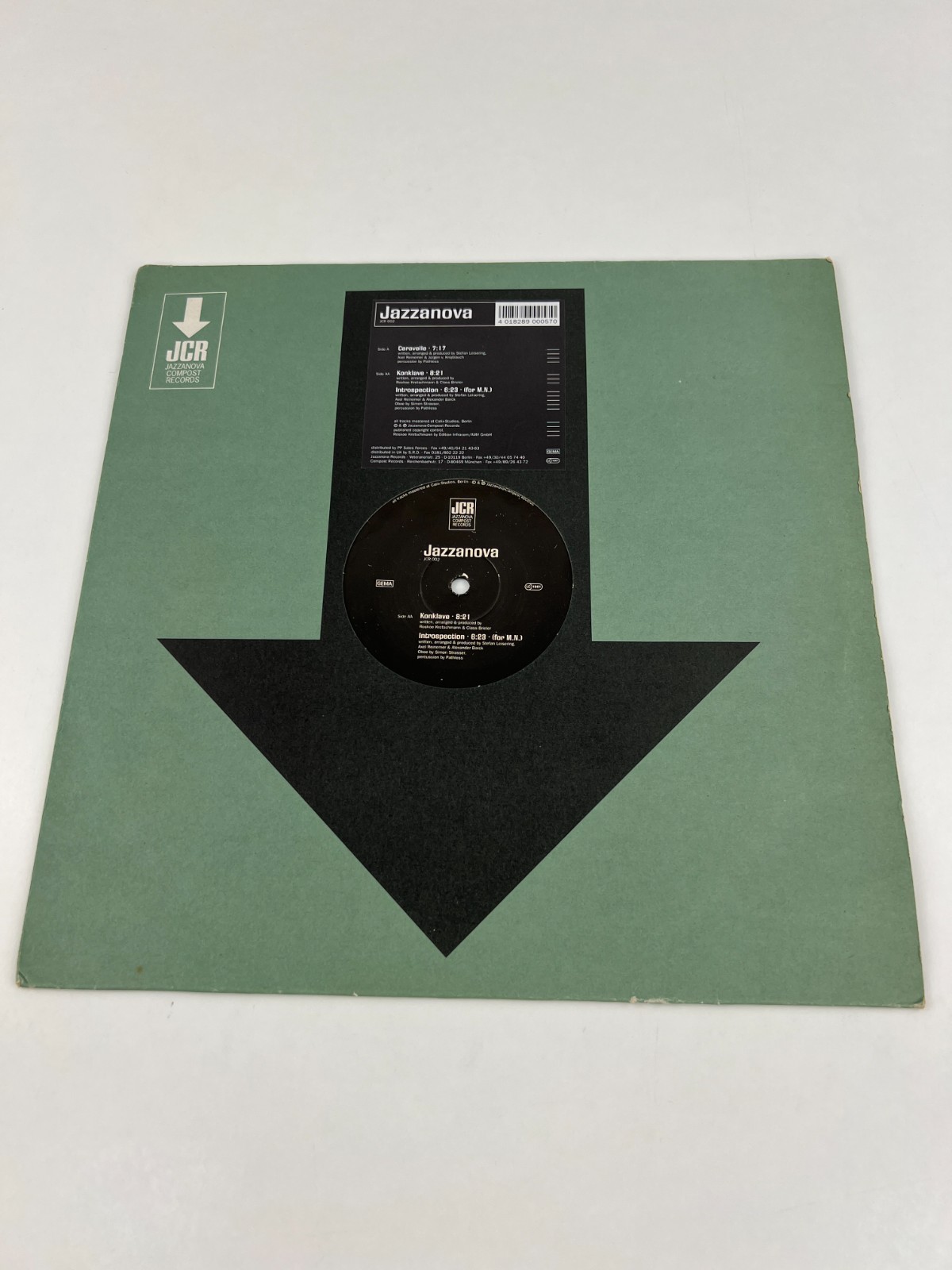 Jazzanova – JCR 002 – Caravelle / Konklave – 12" Vinyl – Compost Records