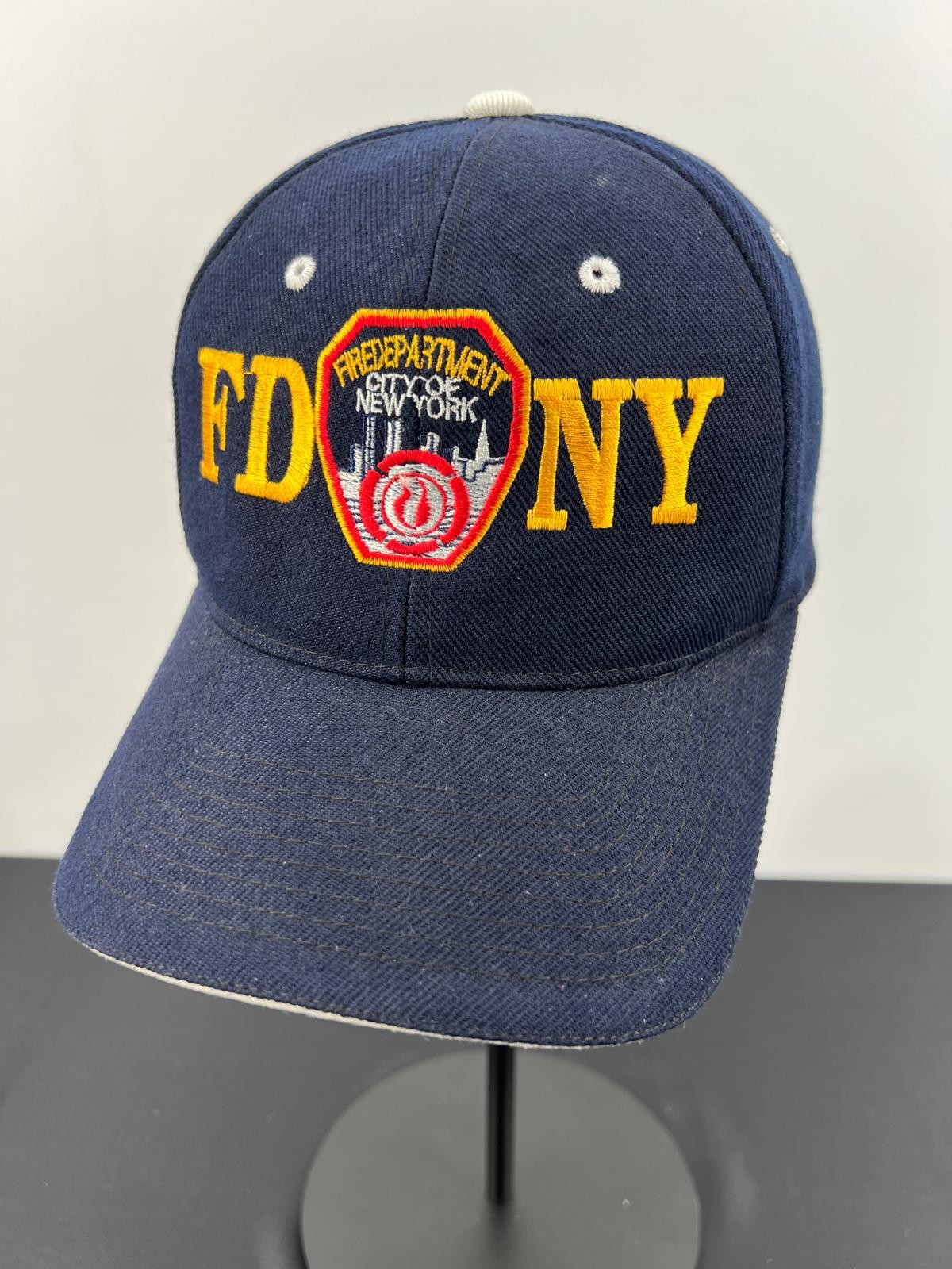 FDNY Baseball Cap New York Fire Department Navy Embroidered Hat