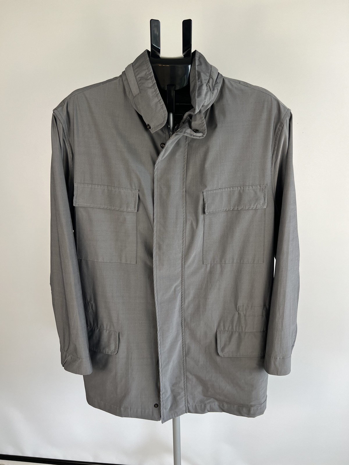 Paul & Shark Yachting grey elasticized jacket XL