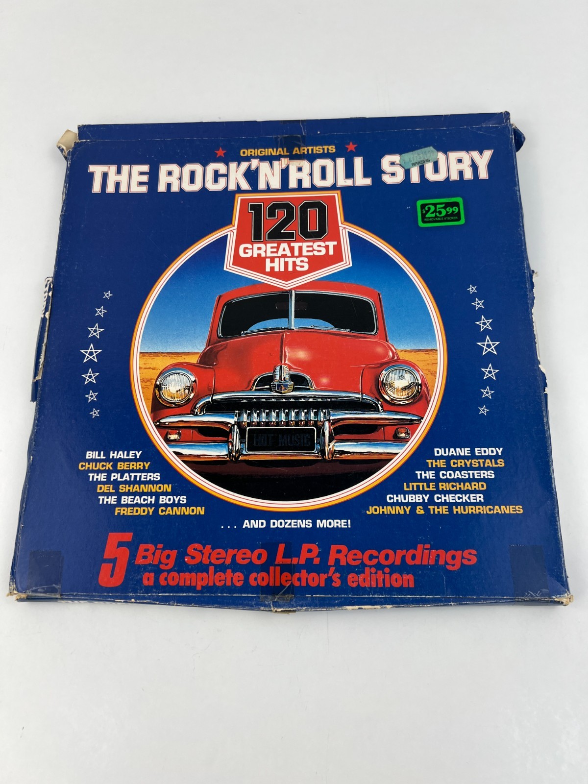 The Rock ’N’ Roll Story – 120 Greatest Hits – 5xLP Box Set