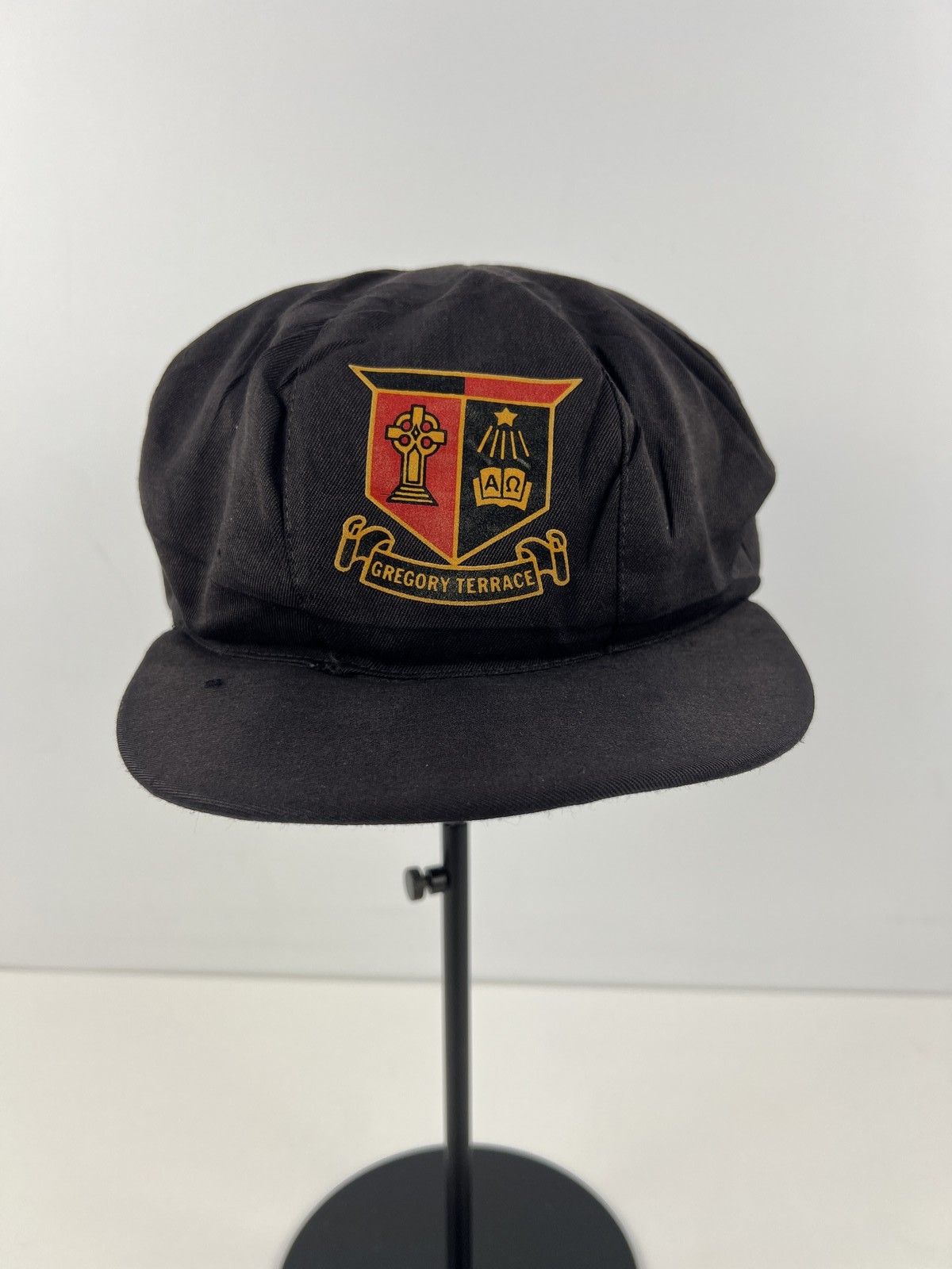 Gregory Terrace black school cap hat