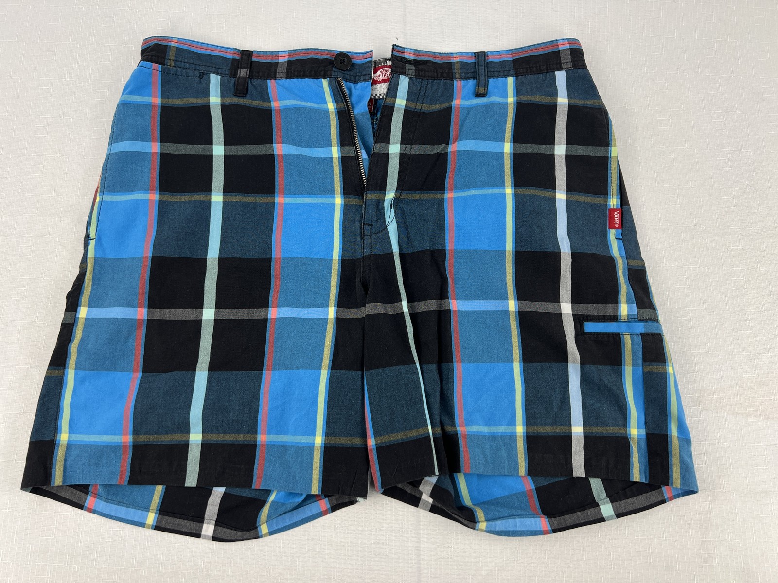 Rip Curl Blue Black Check Boardshorts Swim Shorts