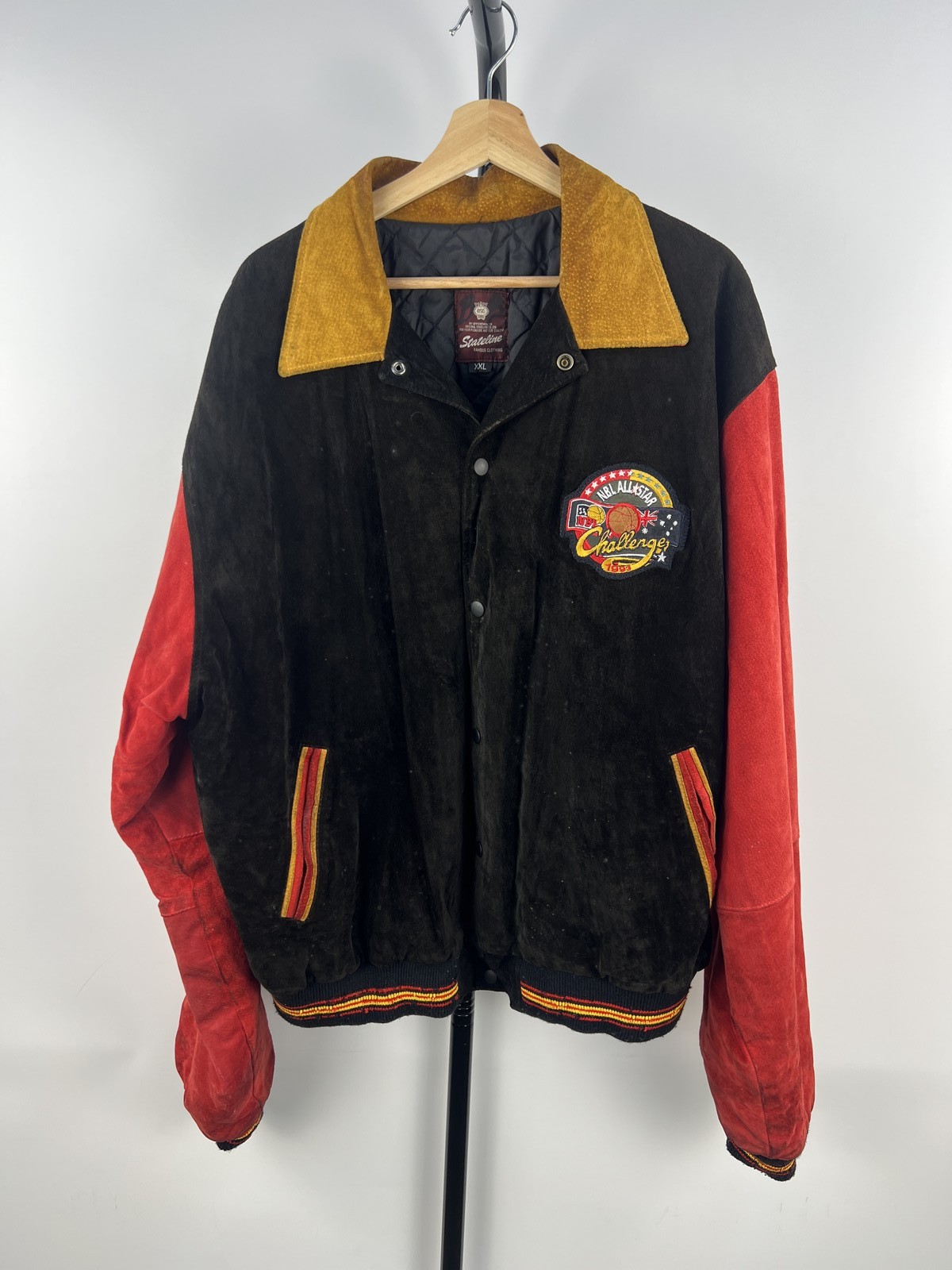 Vintage Stateline NBL Allstar Challenge 1999 Bomber Jacket XXL