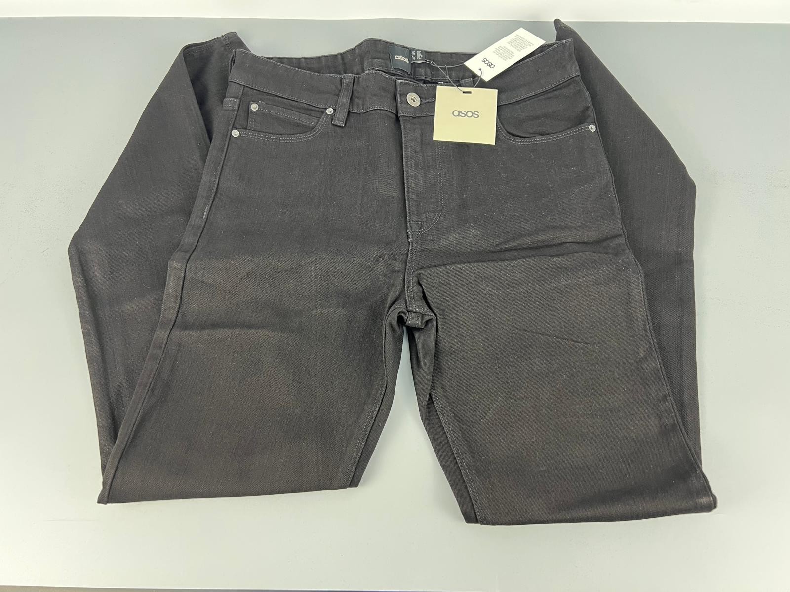 ASOS Black Denim Five-Pocket Jeans - New with Tags