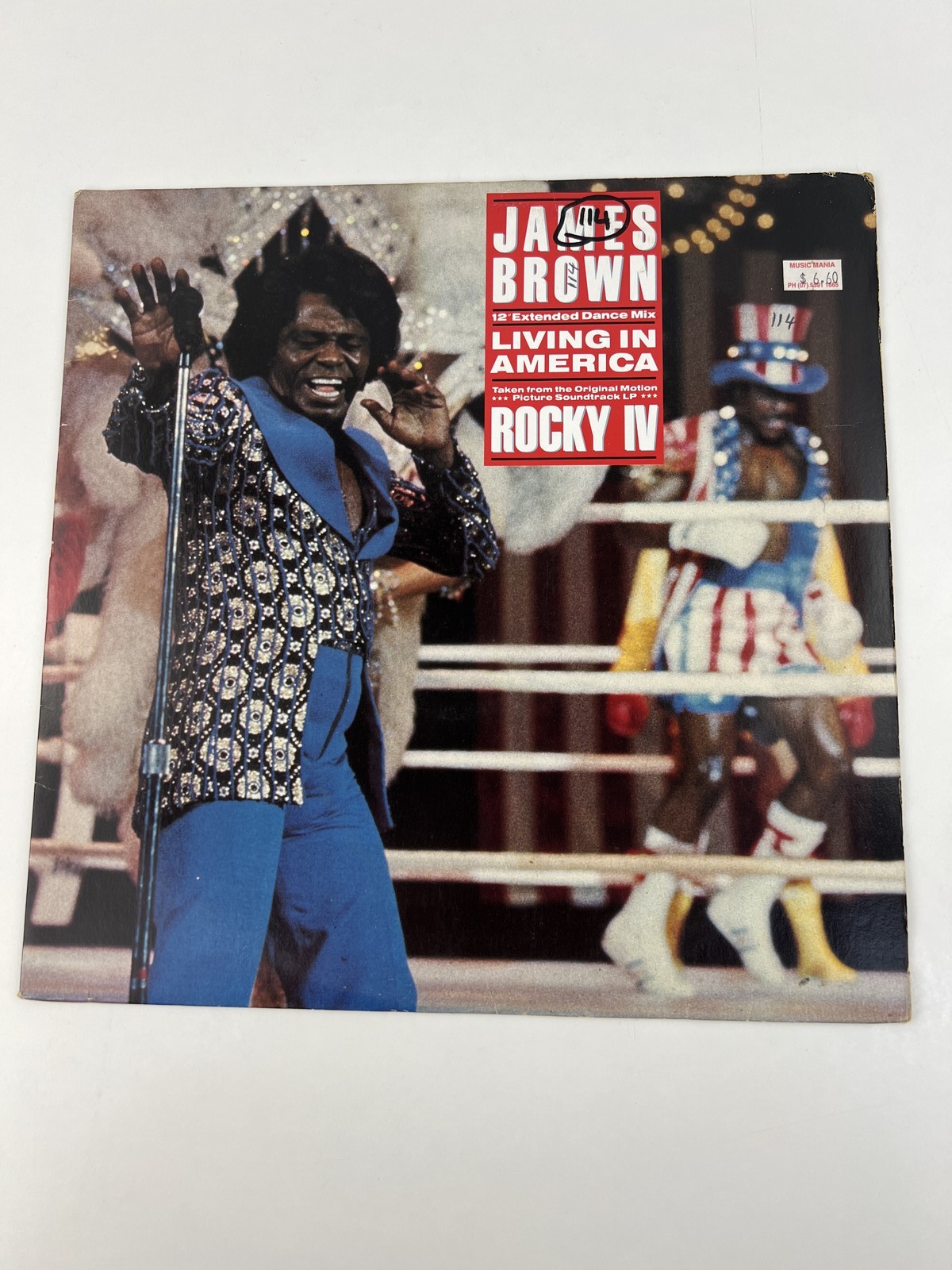 James Brown - Living In America (1985) | 12" Vinyl