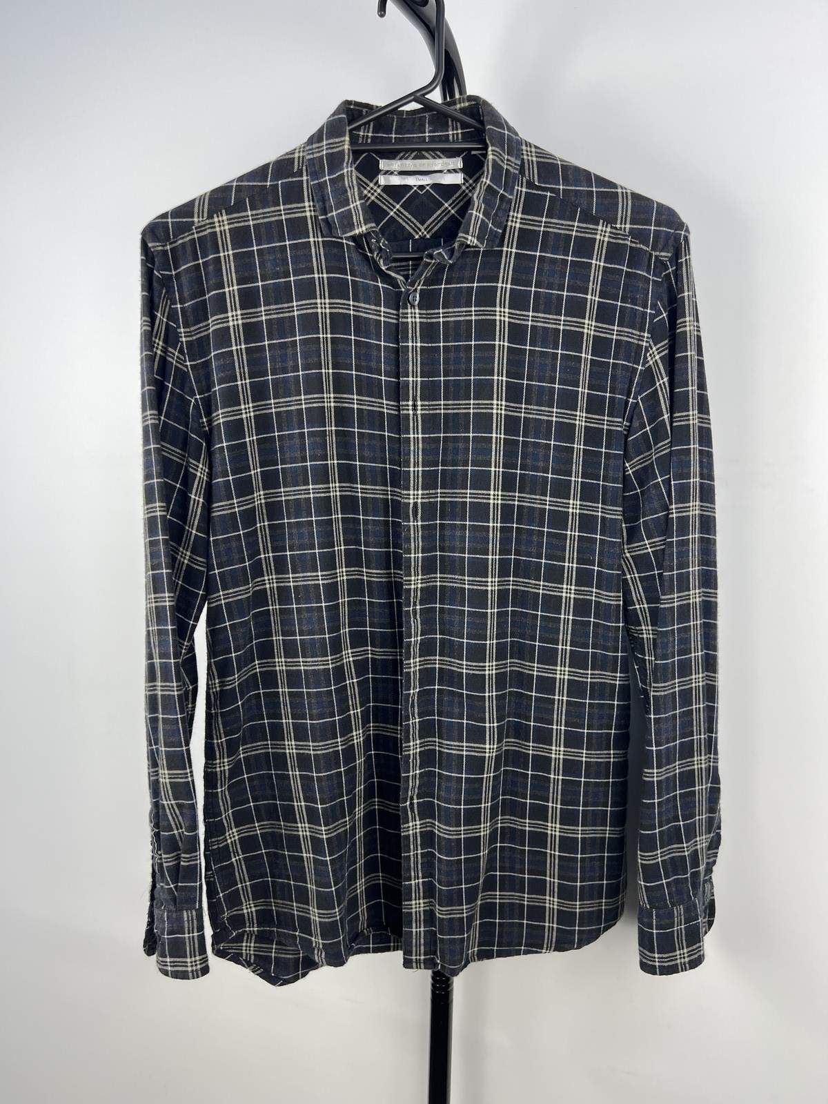 Undercover Jun Takahashi "Potential of Modern" Plaid Shirt - Small - Reflective