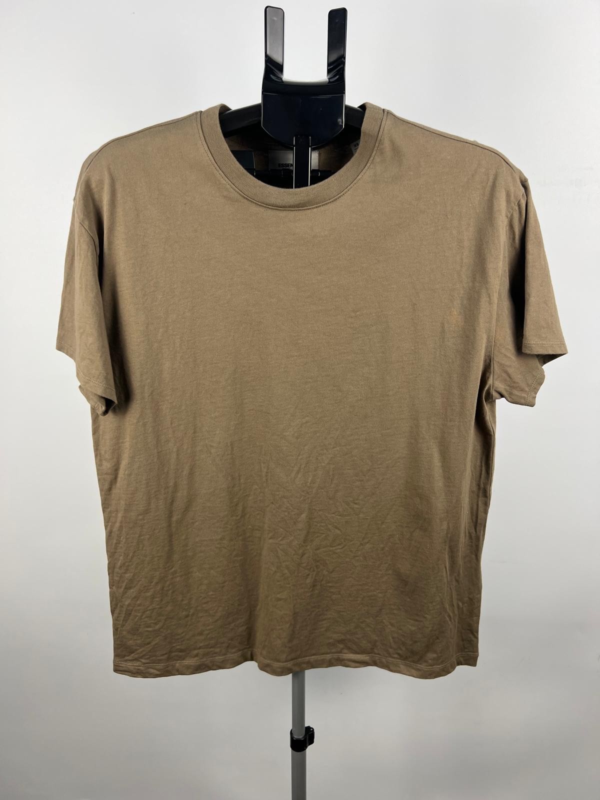 Essentials Fear of God Tan Logo T-Shirt XS 100% Cotton