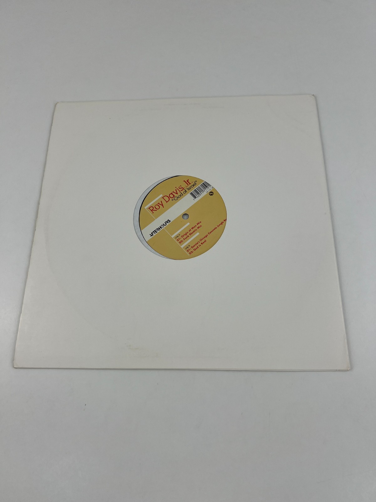 Roy Davis Jr. – God Of Israel (Afterhours AH119) 12" Vinyl
