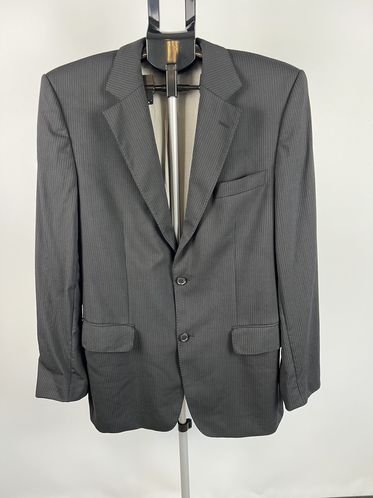 Hugo Boss Gable/Vegas Men’s Pinstripe Wool Blazer Jacket 50