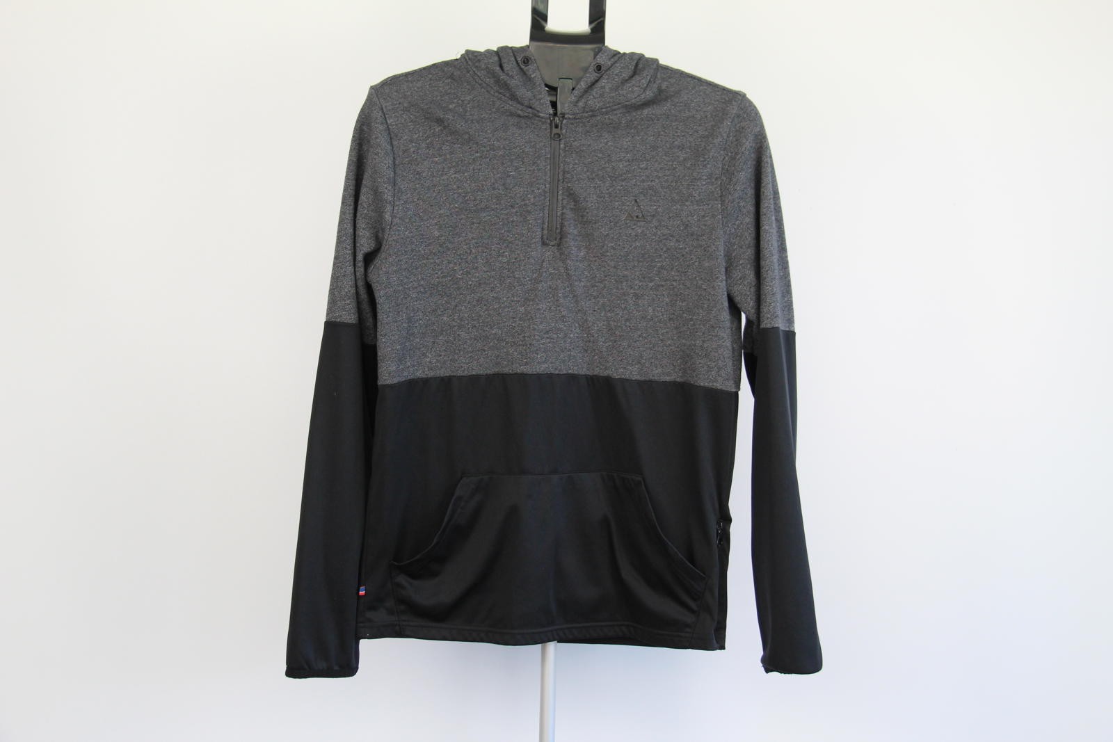 Le Coq Sportif Men's Half-Zip Pullover Hoodie – Size Small
