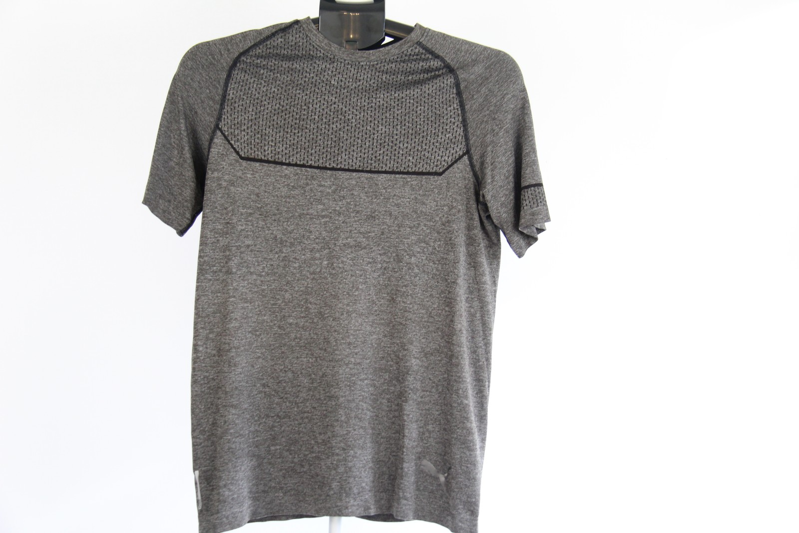 PUMA grey short sleeve performance t-shirt size S