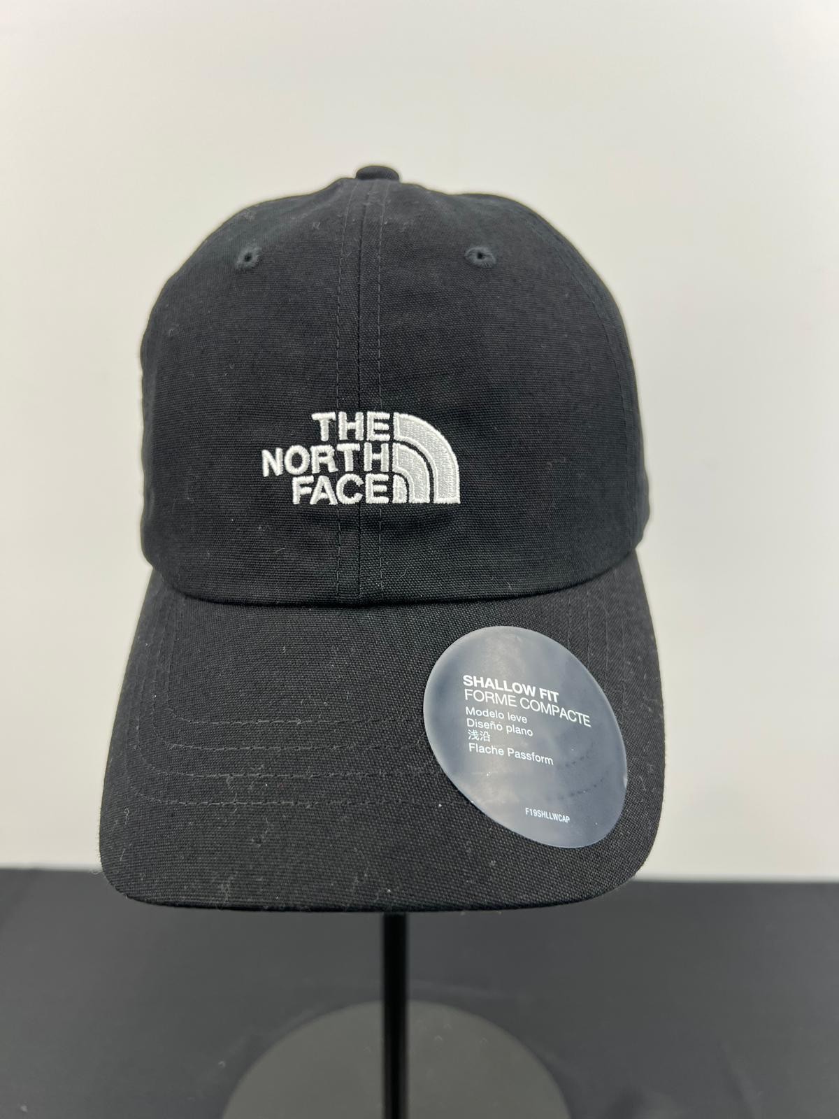 The North Face Shallow Fit Black Baseball Cap Unisex One Size