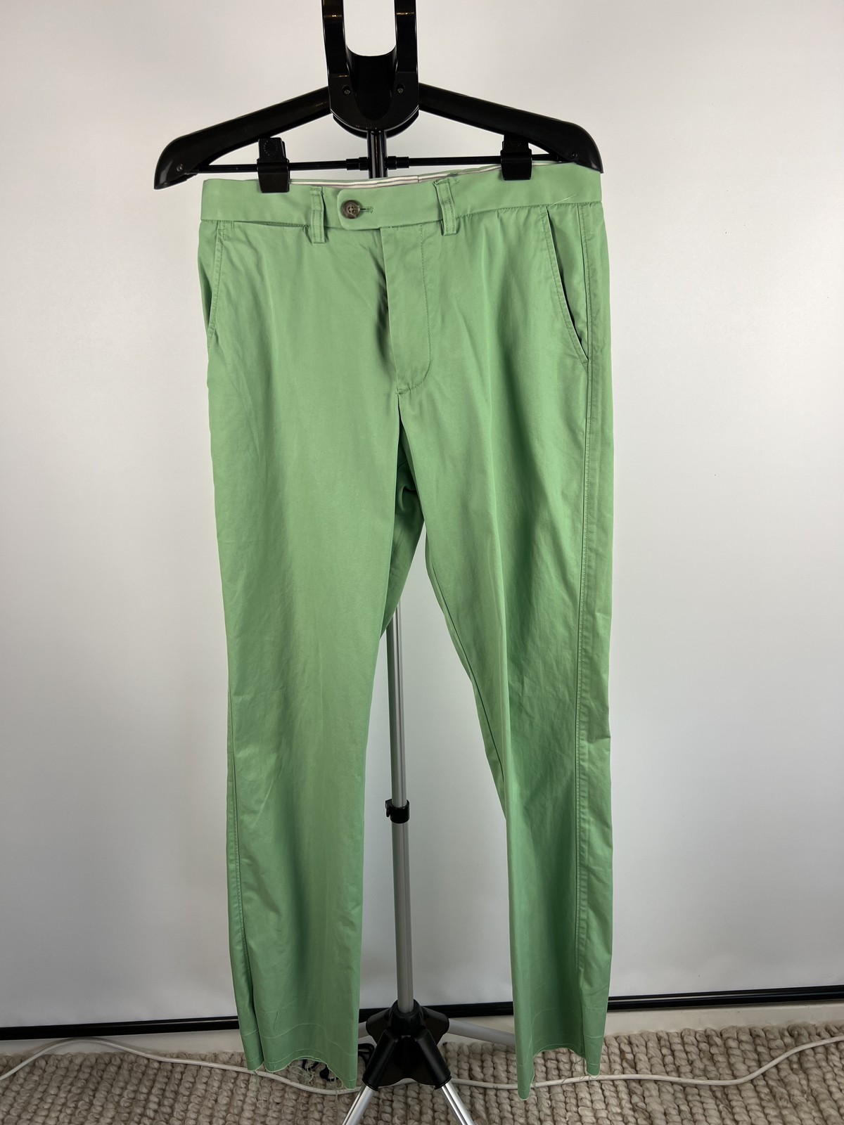 GAZMAN Men’s Green Cotton Chino Pants Size 32