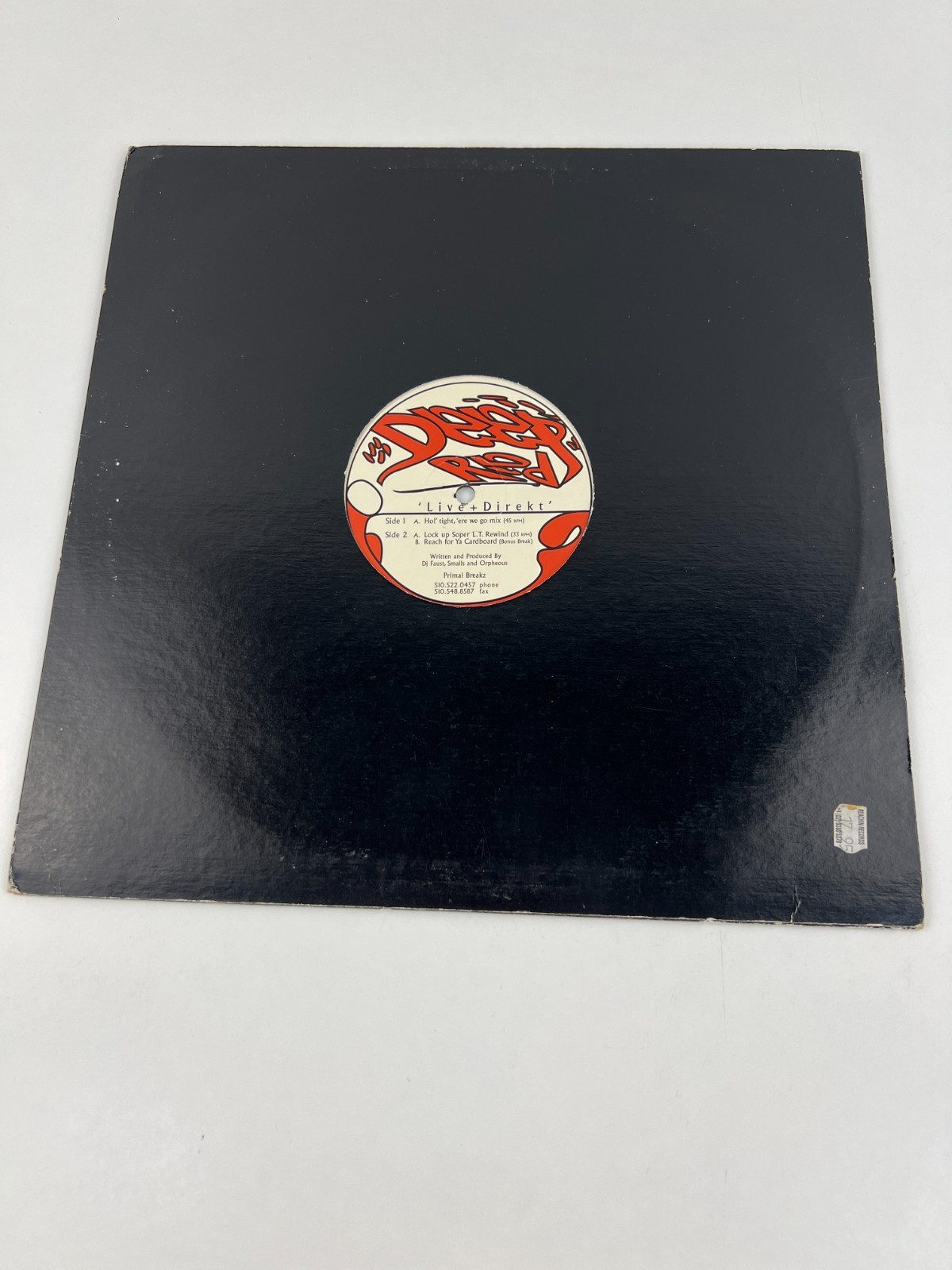 Deep Direkt – Live + Direkt 12" Primal Breakz PB-001