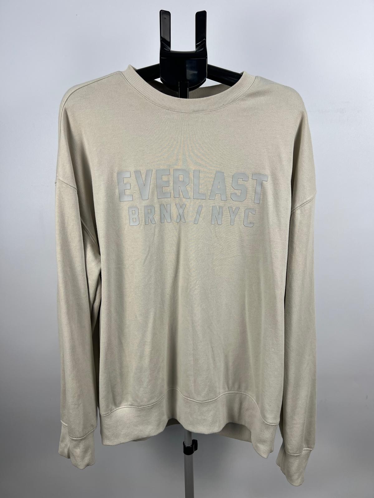 Everlast BRNX/NYC Crewneck Sweatshirt Beige XXL