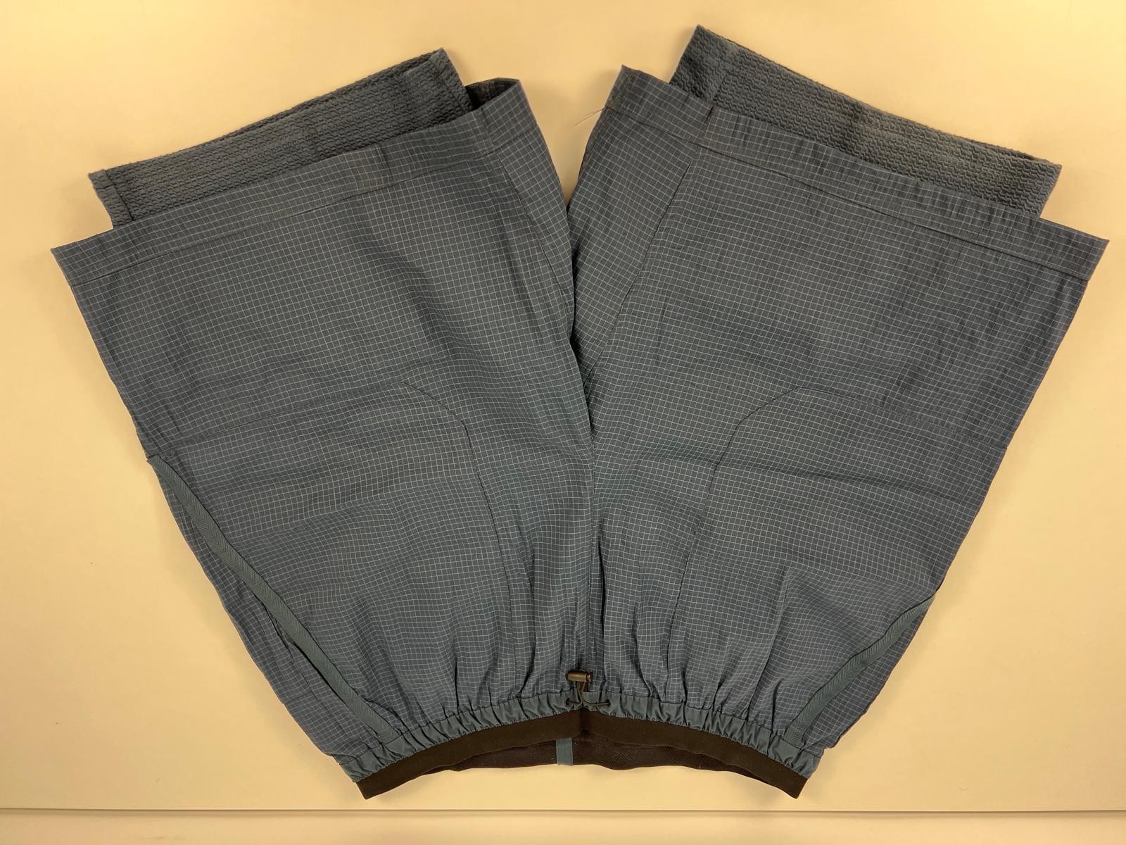Nike XL Tall Blue Check Lined Athletic Running Shorts