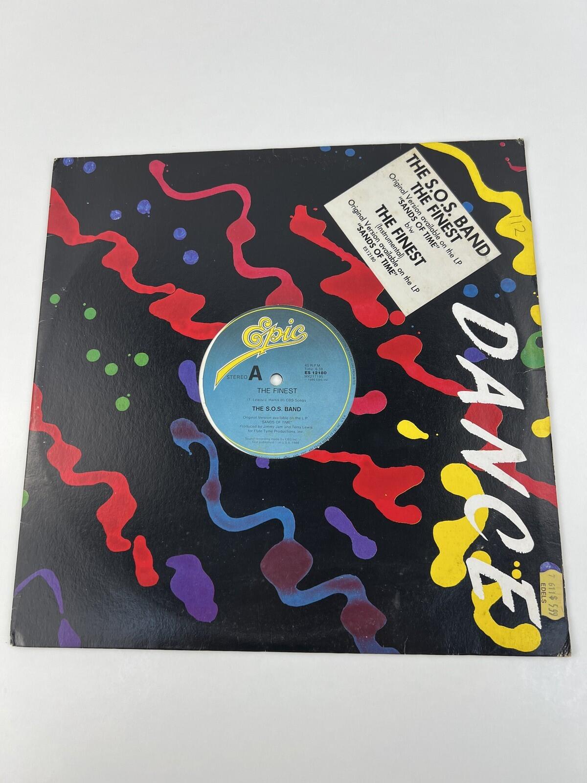 The S.O.S. Band - The Finest (1986) | 12" Vinyl