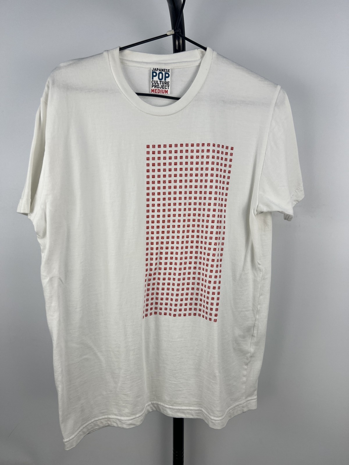 Japanese Pop Culture Project White Graphic T-Shirt Medium
