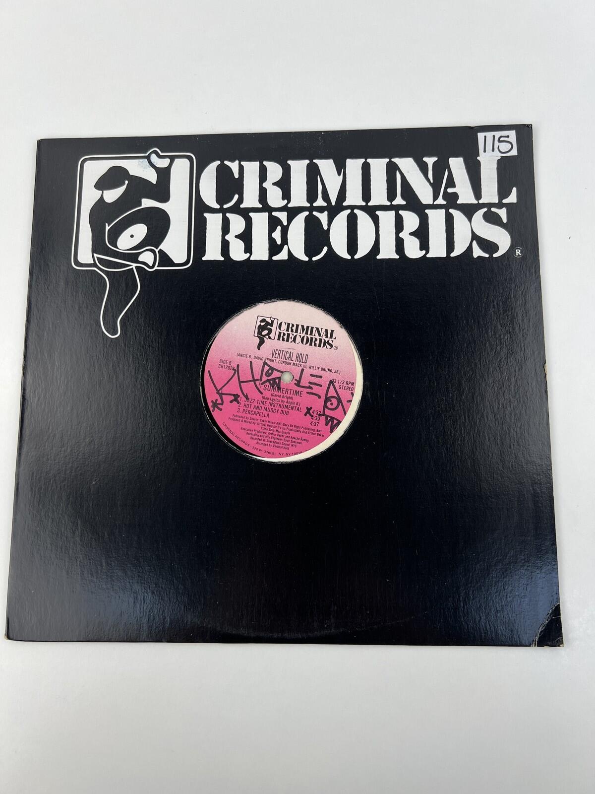 Vertical Hold - Summertime | 12" Vinyl