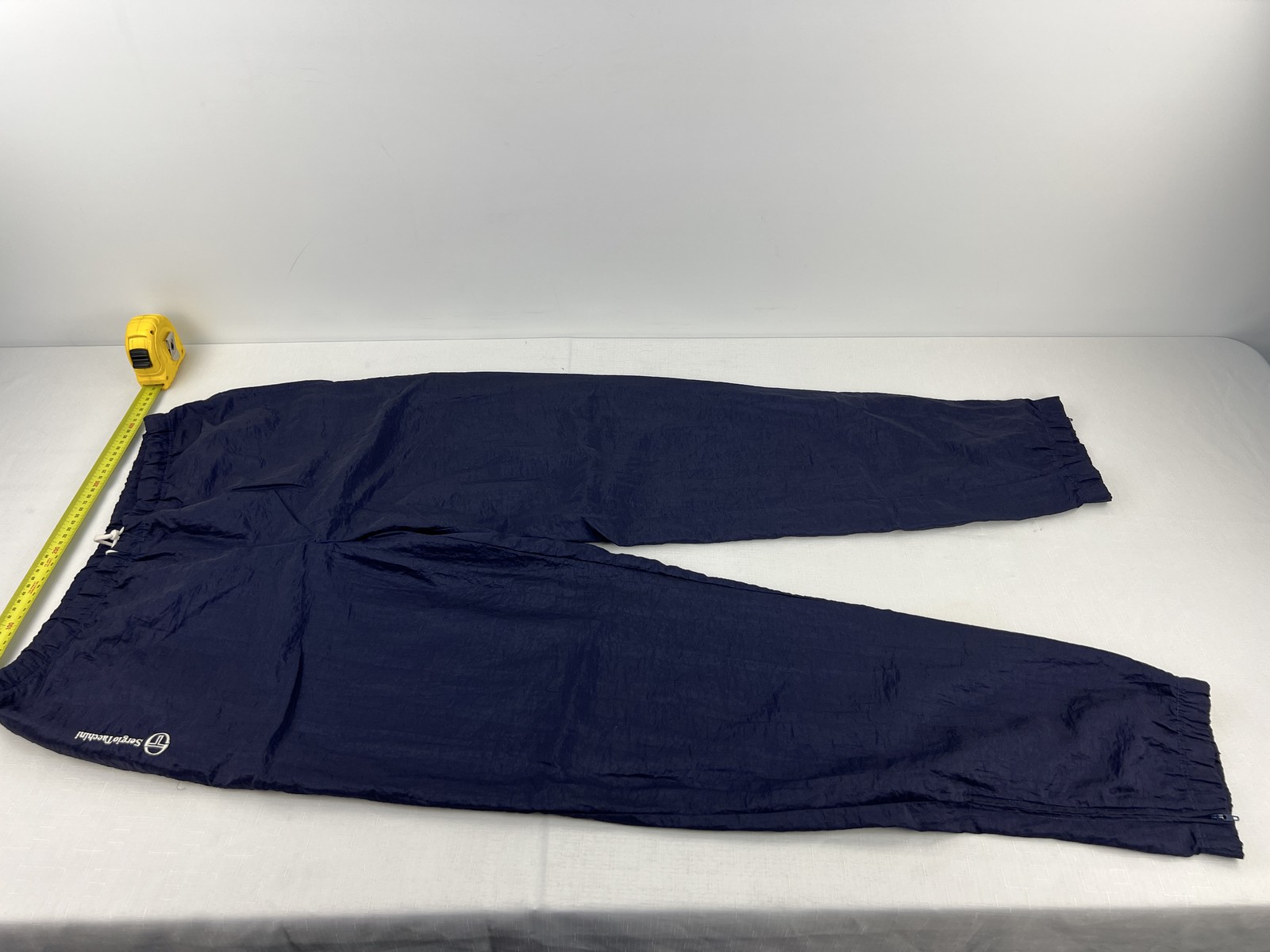 Sergio Tacchini Navy Track Pants Windbreaker Joggers