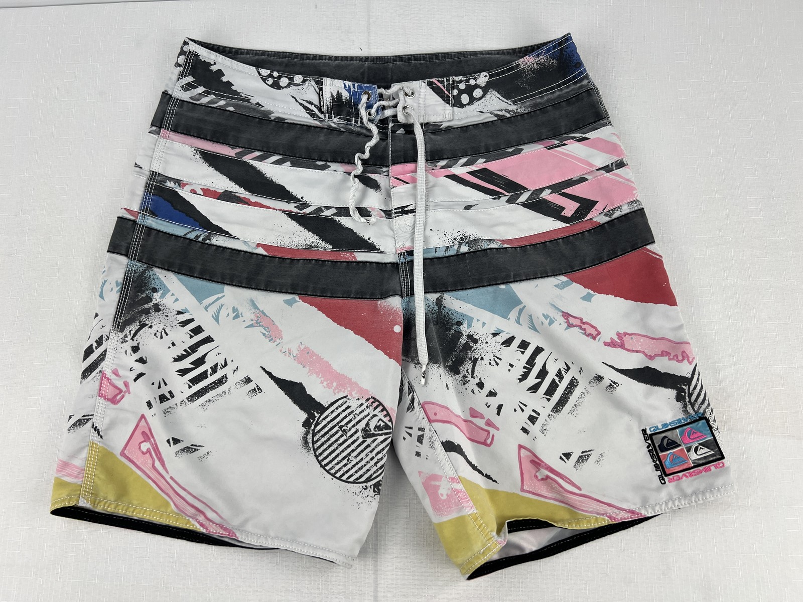 Quiksilver Multicolor Graphic Boardshorts Surf Swim Shorts