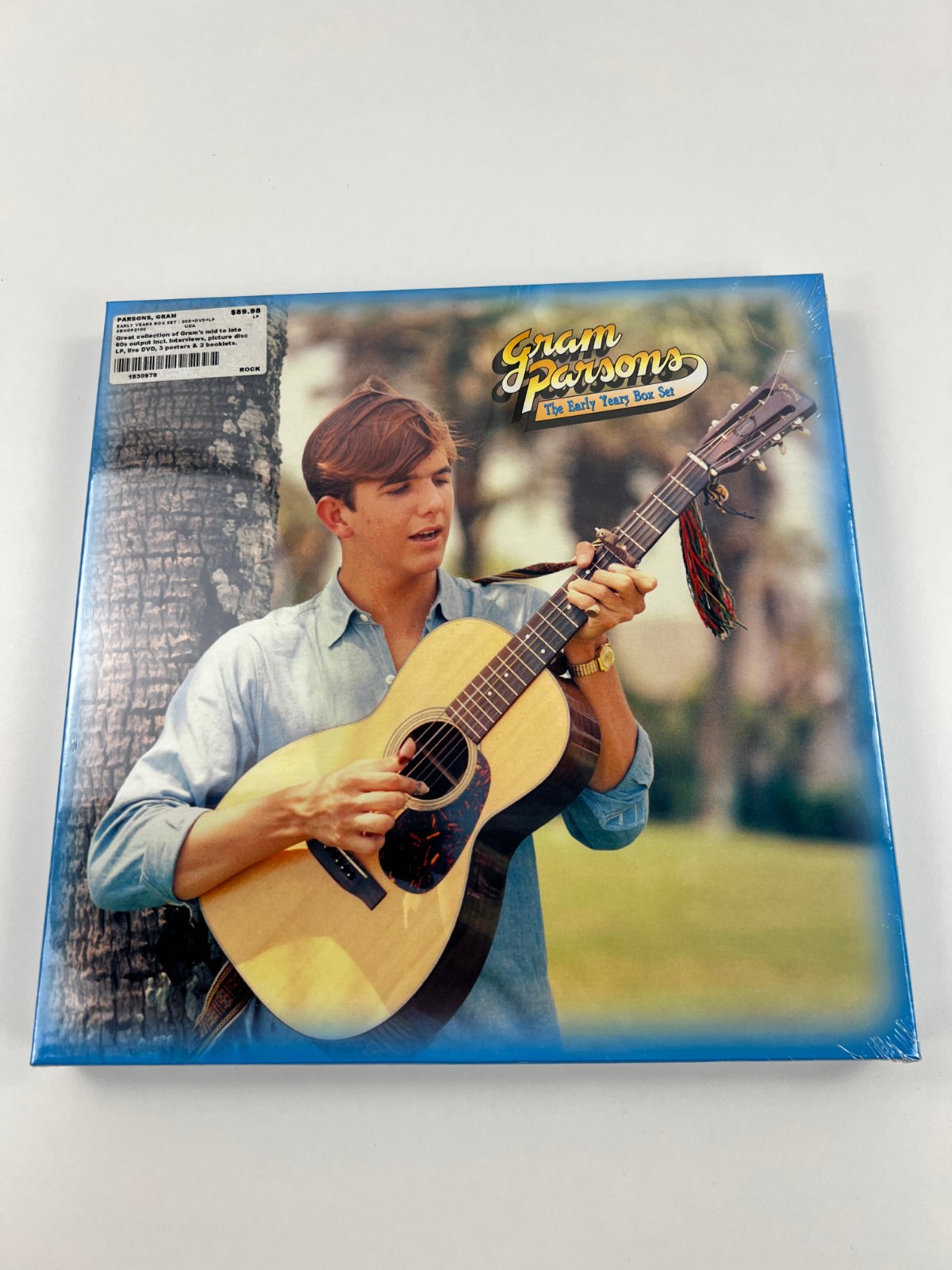 Gram Parsons – The Early Years Box Set 2CD + DVD + Picture Disc LP – Sealed