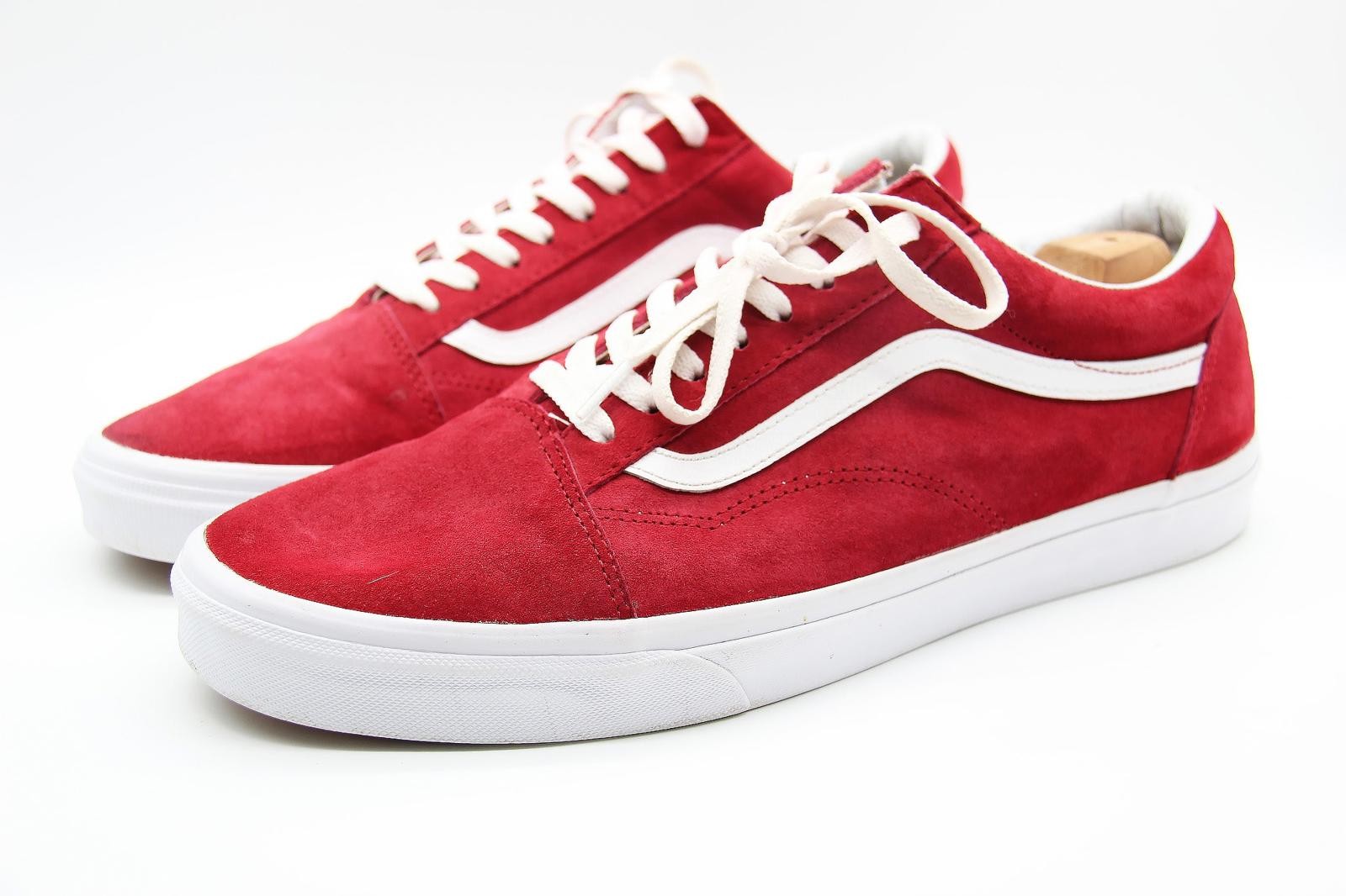 Vans Old Skool Pig Suede 'Chili Pepper' Red Sneakers – US 13 / UK 12 / EU 47