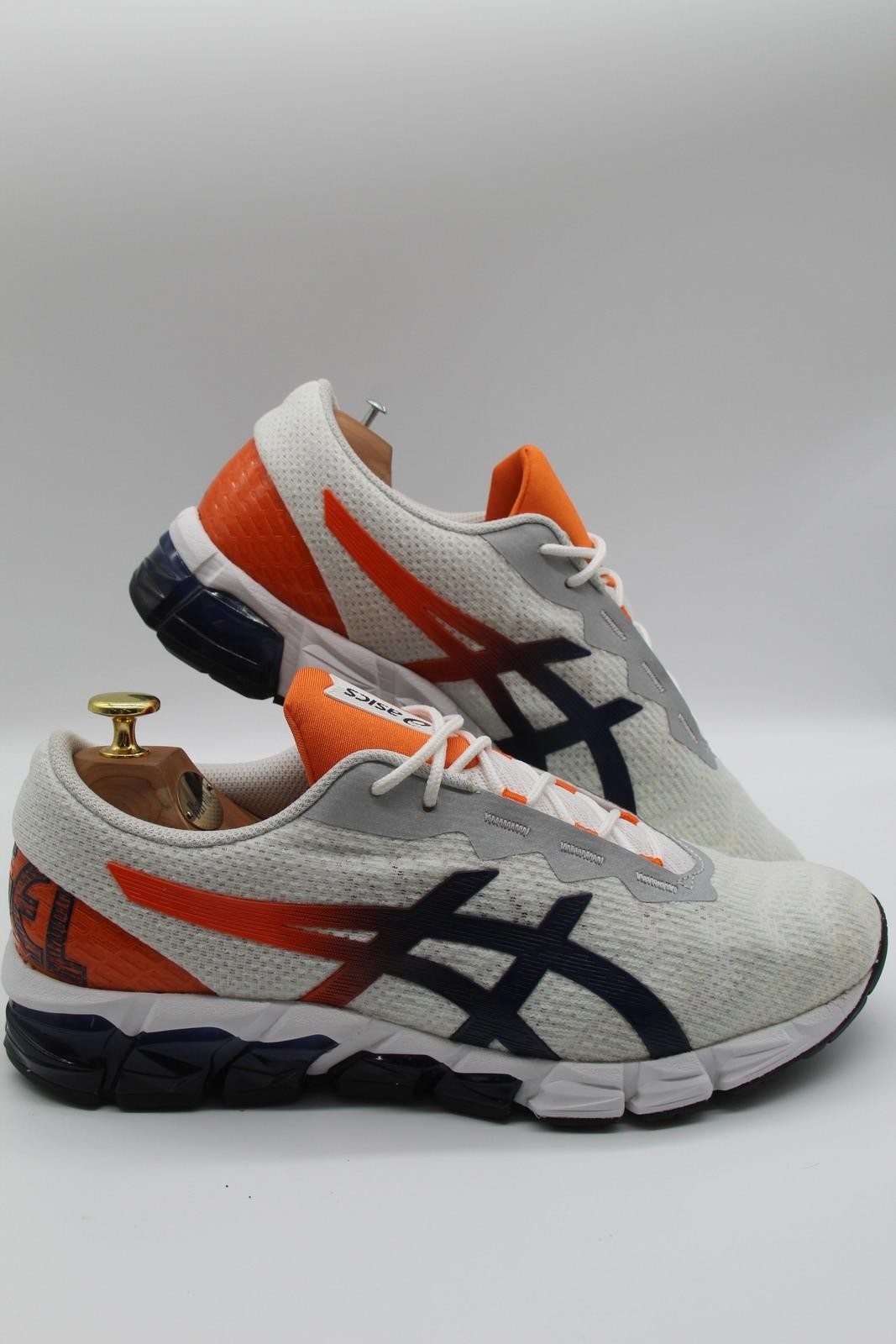 ASICS GEL Running Shoes 1021A452 White/Orange Men’s US 8 EU 41.5