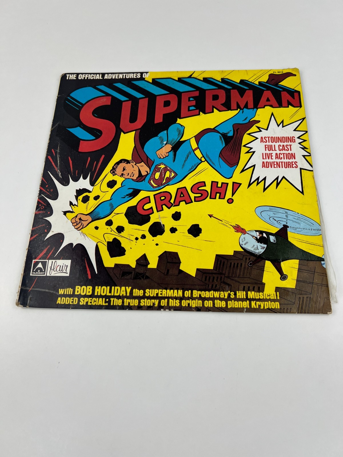 The Official Adventures of Superman LP Bob Holiday Summit FL2013 AU