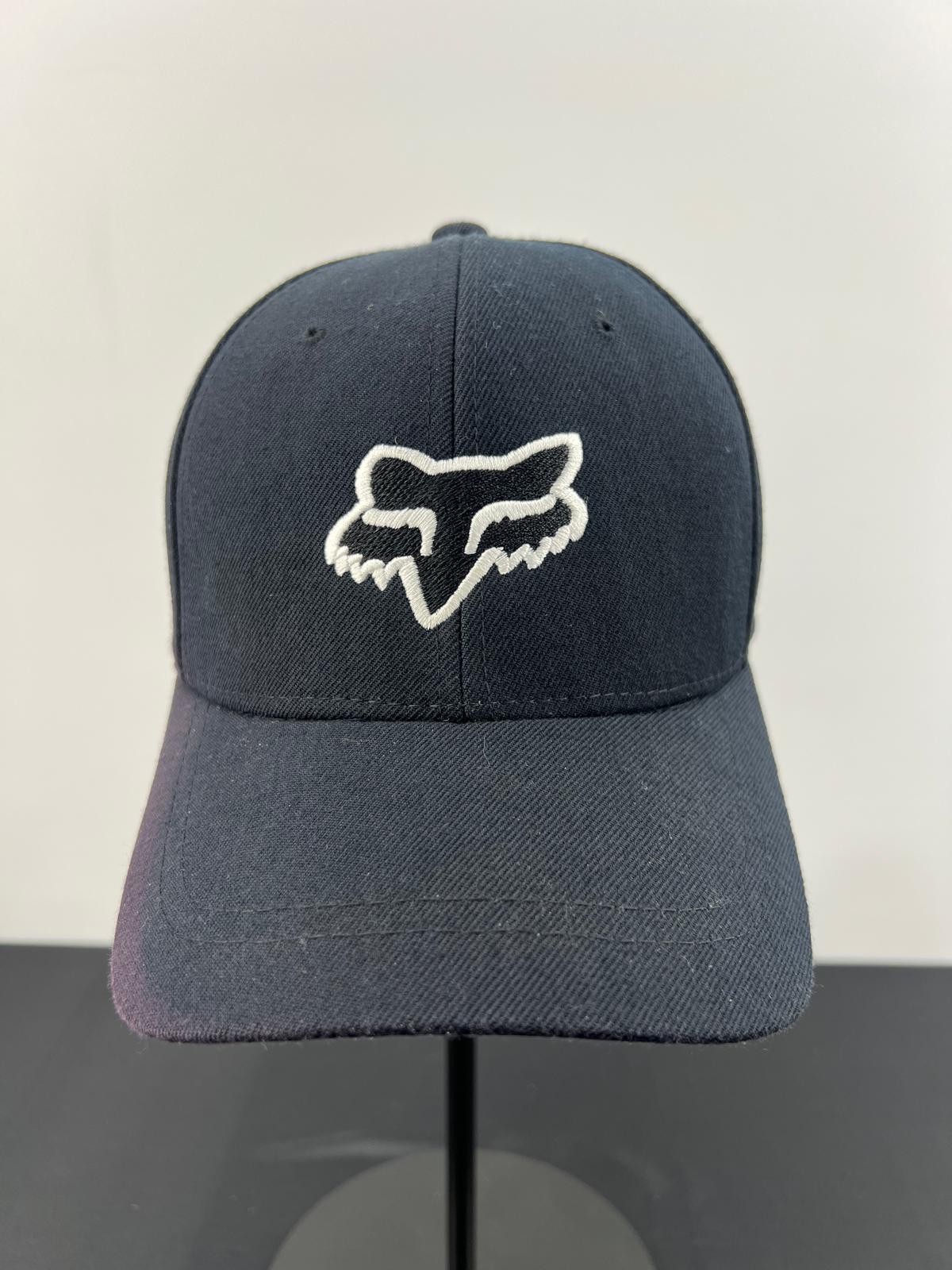 Fox Racing fitted cap Navy 7 1/4 wool acrylic