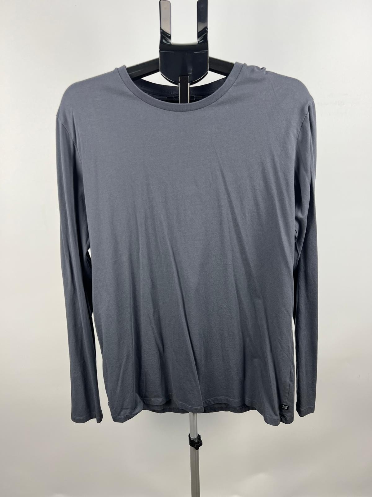 Industrie Garment Makers Grey Long Sleeve T-Shirt 100% Cotton Size L