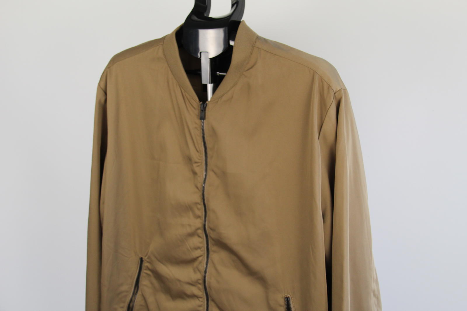 Jack & Jones Premium XXL Tan Bomber Jacket